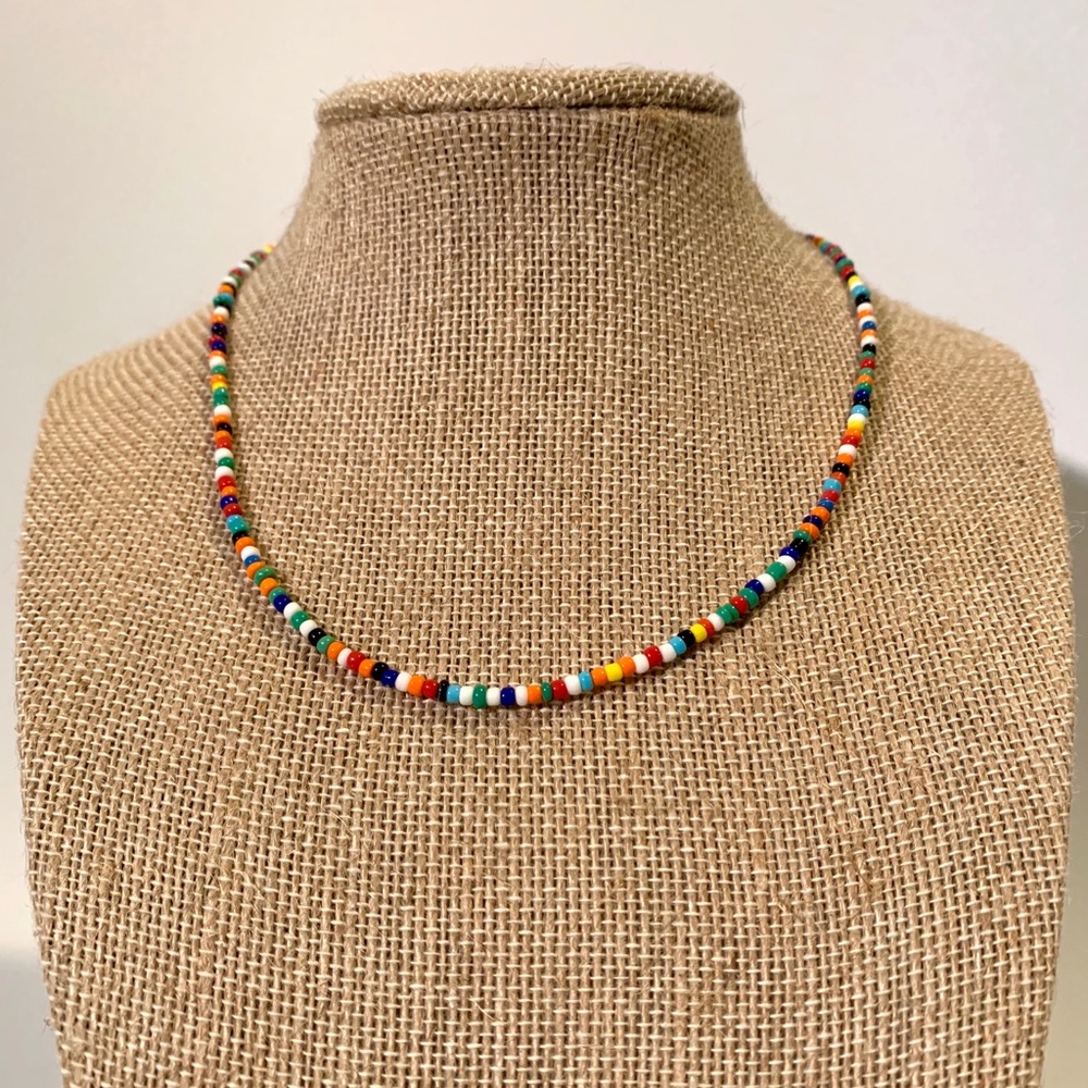 seed bead choker